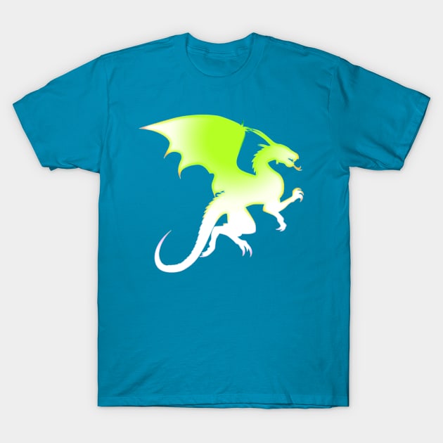 Green Dragon T-Shirt by AlondraHanley